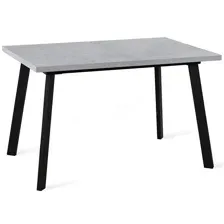 Стол обеденный DikLine HB140 Black (уцененный), бетон