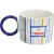 Кружка Andrea Fontebasso Milk & Coffee Glamour Good Vibes Trendy / NL6144C3088