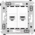 Розетка компьютерная DKC Avanti RJ-45 4400664 (белое облако)