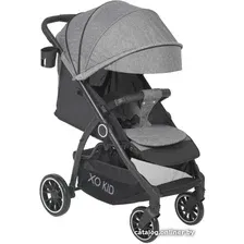 Коляска прогулочная «книга» Xo Kid Steam Deluxe (light grey)