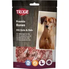 Лакомство для собак Trixie PREMIO Rice Duck Bones (косточки из утиного мяса с рисом) 80 г