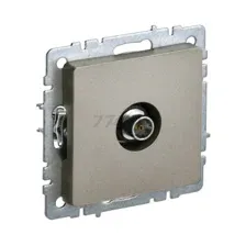Розетка телевизионная IEK Brite BR-A10-O-K37