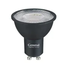 Лампа светодиодная GLDEN-MR16-DIF-10-230-GU10-6500 General