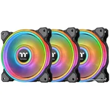 Комплект вентиляторов для корпуса Thermaltake Riing Quad 12 RGB TT Premium 3 Fan Pack CL-F088-PL12SW-A