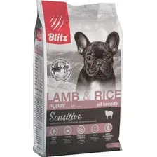 Сухой корм для собак Blitz Pets Sensitive Puppy Lamb & Rice (500 г)