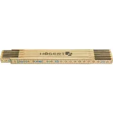 Складной метр Hoegert Technik HT4M262 (2м)