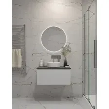ЗОВ Тумба с умывальником Кито K60LW0MWMC-LDSPH9514A (антрацит)