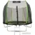 Батут CALVIANO Master D252 Outside с защитной сеткой Green