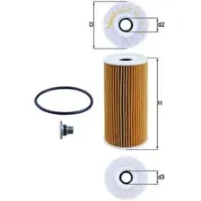 Фильтр масляный KNECHT OX377D