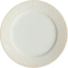 Блюдо AksHome Aurora d25.5x3см (фарфор/айвори)