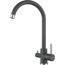 Смеситель GranFest QUARZ GF-Z5420 (темно-серый)