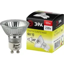 Галогенная лампа ЭРА GU10-JCDR (MR16) -50W-230V C0027386