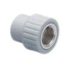Муфта ПП 20х3/4" с внутренней резьбой серая РосТурПласт (10934)