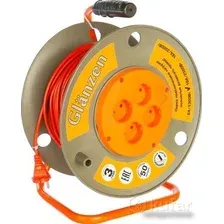 Удлинитель на катушке Glanzen EB-50-019