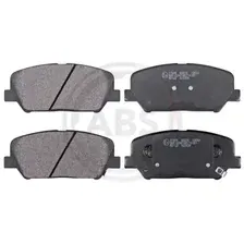 Тормозные колодки дисковые передняя ось A.B.S. 37948