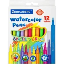 Фломастеры BRAUBERG Premium 152198 (12 цв)