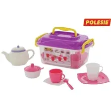 Набор игрушечной посуды Полесье Алиса на 4 персоны 58980 (19 эл.)