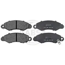 Тормозные колодки дисковые передняя ось A.B.S. 37140