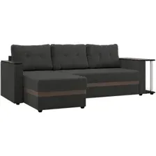 Диван Mio Tesoro Атланта 110 (Savana Grey/Ecostile Chocolate)