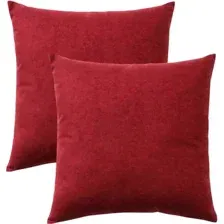 Декоративная подушка Matex Velours 49-814 (2шт, бордовый)