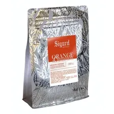 Чай листовой SIGURD Апельсин с корицей черный (200г)
