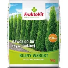 Удобрение FruktoVit Плюс для туй (5кг, мешок)