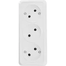 Розетка General Lighting Альфа 477010 (белый)