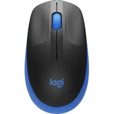 Мышь Logitech M190 (черный/синий)