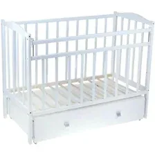 Классическая детская кроватка VDK Magico Mini Кр1-04м (белый)