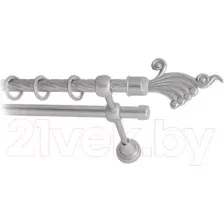 Карниз для штор Lm Decor Кения 023 2р витой (сатин, 3м)
