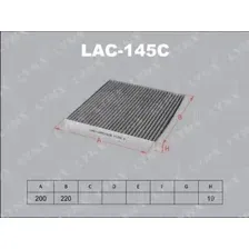Салонный фильтр LynxAuto LAC145C