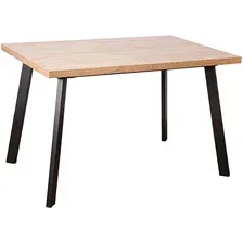 Стол Hagen 120 (120-160)*80 дуб канзас/черный