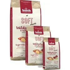 Сухой корм для собак Bosch Soft Maxi Wild Boar&Sweet Potato (Дикий кабан и сладкий картофель) 12.5 кг