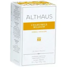 Травяной чай Althaus Deli Packs Camomile Meadow Ромашковый Луг 20 шт