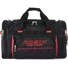 Спортивная сумка Rosin 001-2403-BKR (черный/красный)