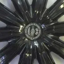 Набор колпаков STAR Наскар 15 / S15266 (4шт, черный глянец)