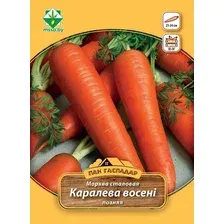 Семена МинскСортСемОвощ Морковь Королева осени столовая (7г)