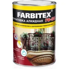 Грунтовка Farbitex ГФ-021 (1.8кг, серый)