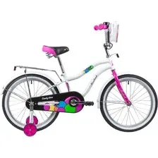 Детский велосипед Novatrack Candy 20 / 205CANDY.WT23 (белый)