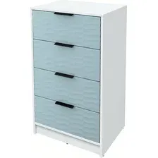 Комод Интерлиния Концепт Зодиак КТ-К60 (белый платинум/океан)