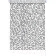 Рулонные шторы Legrand Дамаск 47x175 (серебристый)