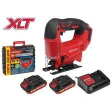 Аккумуляторный лобзик WORTEX CJS 6529 кейс ALL1 XLT SET 18 В, 0-2900 об/мин, 65 мм, 2х2 Ач