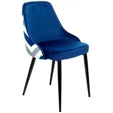 стул кухонный Бюрократ KF-5 (зигзаг) DBLUE, синий