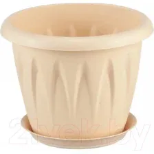 Вазон Idea Алиция М3065 (1.4л, белая глина)