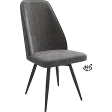 Стул Мамадома Leonard M-R1 360 (b28 Antracite Lux/черный)