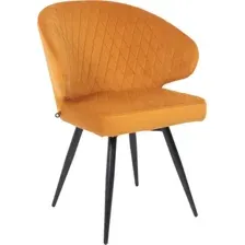 Стул МамаДома Rob-R1 360, d16 ochre lux\черный