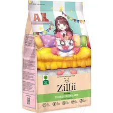 Сухой корм для кошек Zillii Kitten индейка с ягненком 2 кг