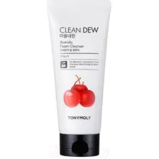 Пенка для умывания Tony Moly Clean Dew Acerola Foam Cleanser (180мл)