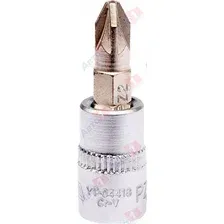 Головка 1/4" с насадкой PZ2 YATO (YT-04418)