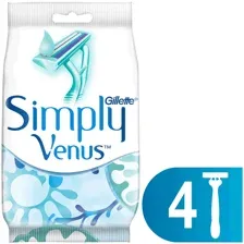 Бритва женская Gillette Venus 2, одноразовая, 4 шт